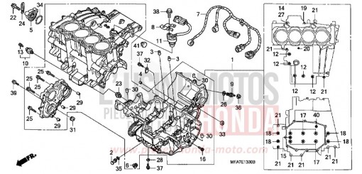 CARTER MOTEUR CBF10006 de 2006